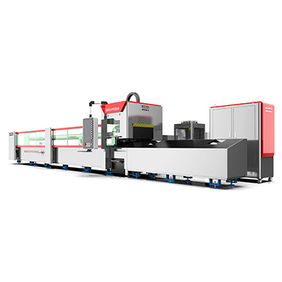 "Automatický CNC stroj na řezání vláknitých trubek s podáváním materiálu"