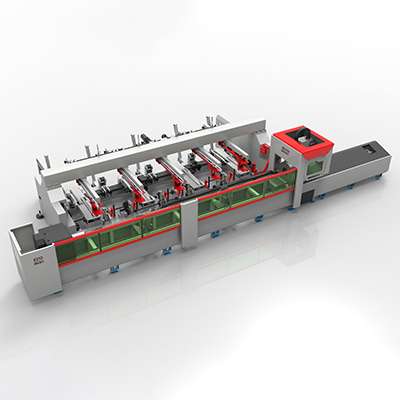 "Průmyslový CNC stroj na automatické řezání trubek laserem"